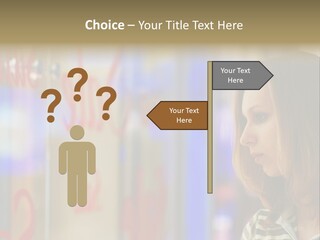 Girl City Female PowerPoint Template
