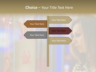 Girl City Female PowerPoint Template