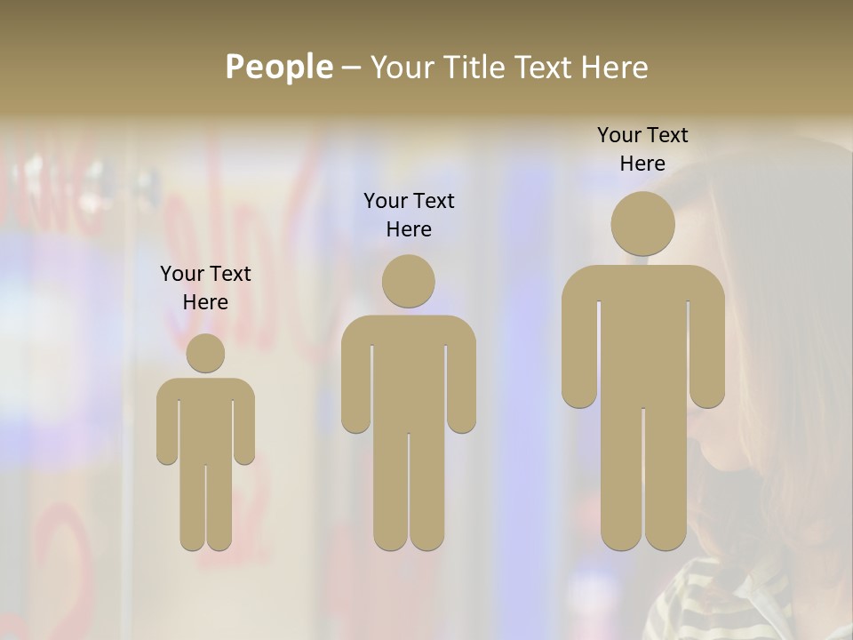 Girl City Female PowerPoint Template