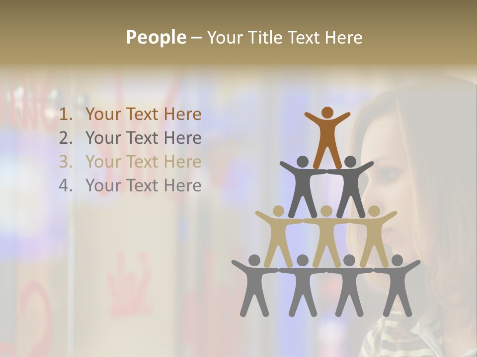 Girl City Female PowerPoint Template