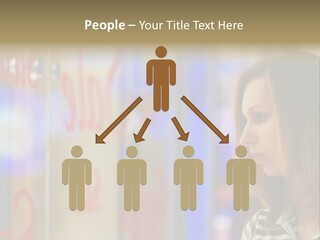 Girl City Female PowerPoint Template