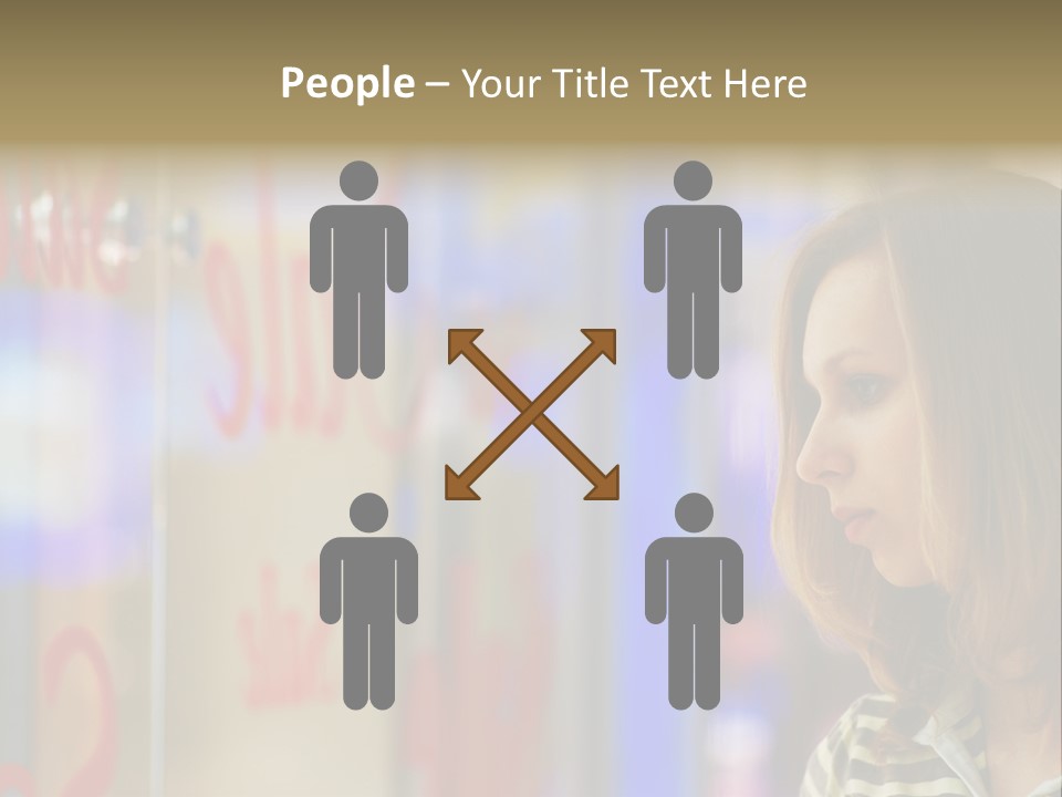 Girl City Female PowerPoint Template
