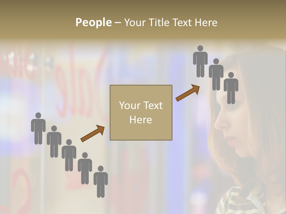 Girl City Female PowerPoint Template