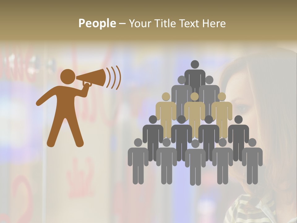 Girl City Female PowerPoint Template