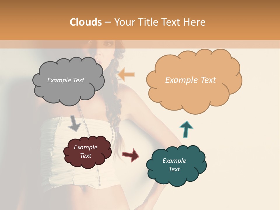 Feathers  Fashion PowerPoint Template