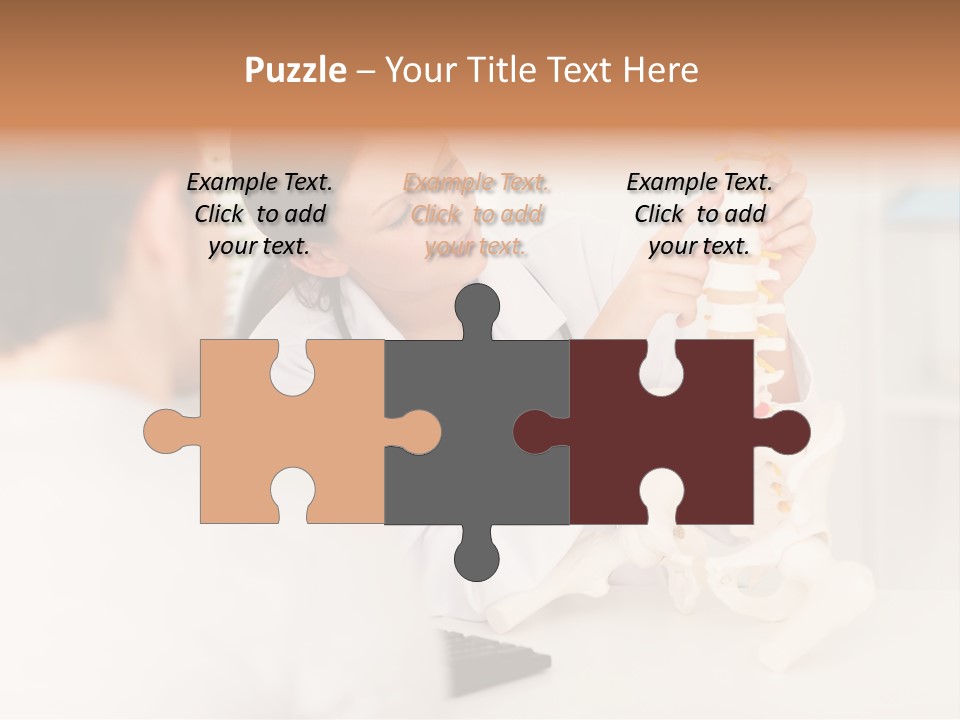 Talking Communication Chiropractic PowerPoint Template