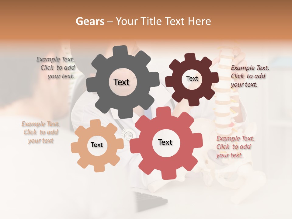 Talking Communication Chiropractic PowerPoint Template