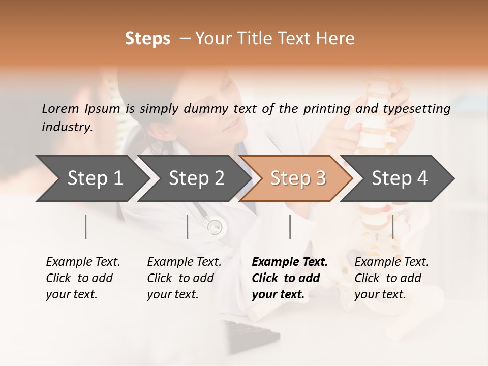 Talking Communication Chiropractic PowerPoint Template