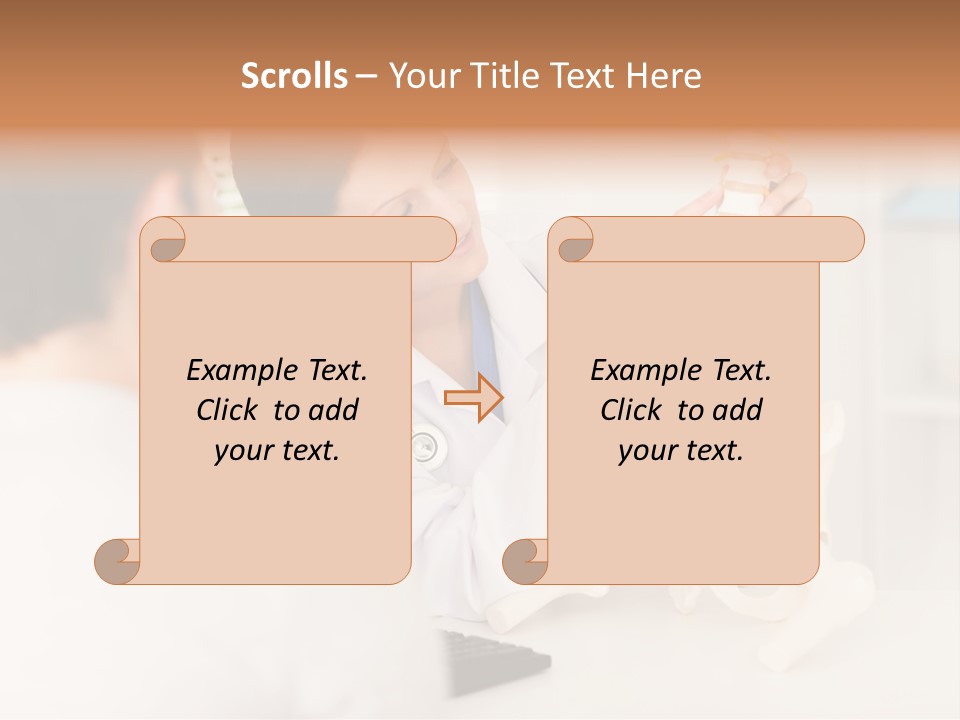 Talking Communication Chiropractic PowerPoint Template
