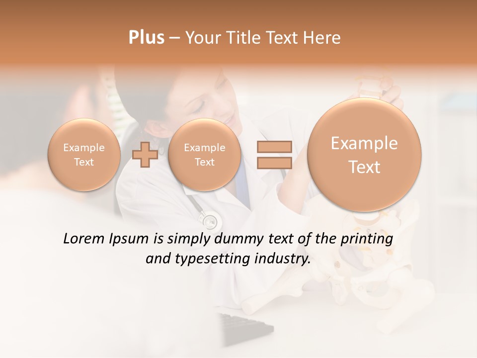 Talking Communication Chiropractic PowerPoint Template