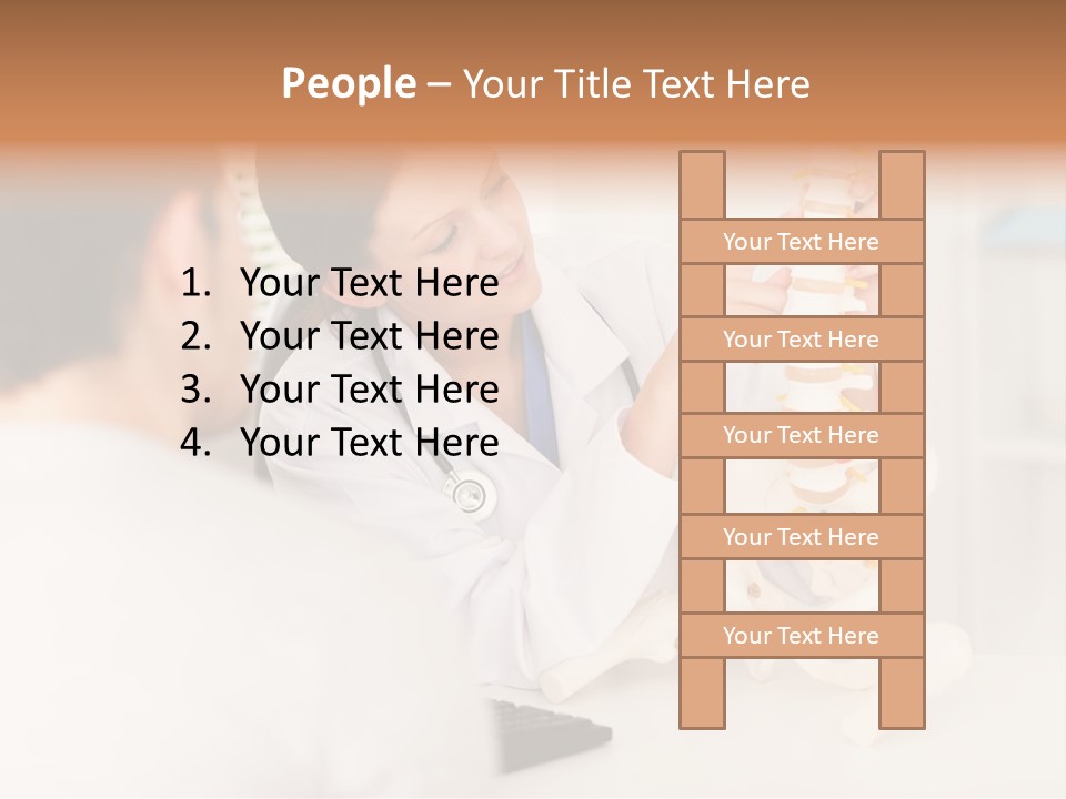 Talking Communication Chiropractic PowerPoint Template