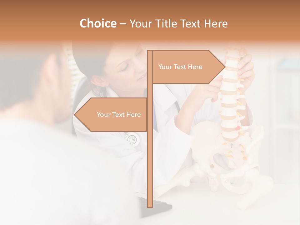 Talking Communication Chiropractic PowerPoint Template