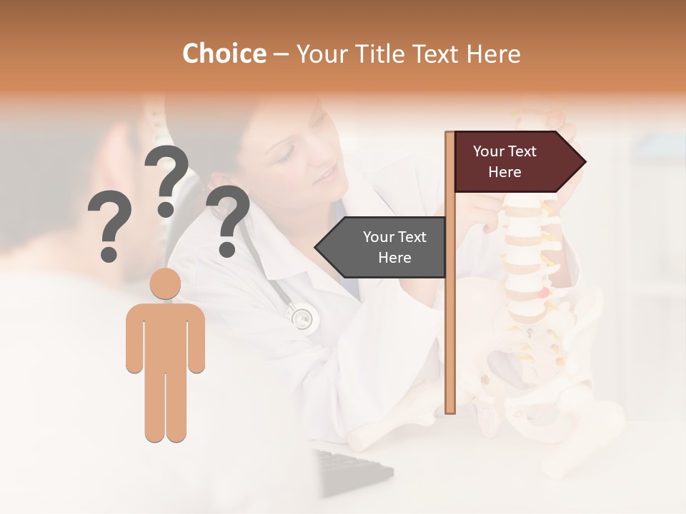Talking Communication Chiropractic PowerPoint Template