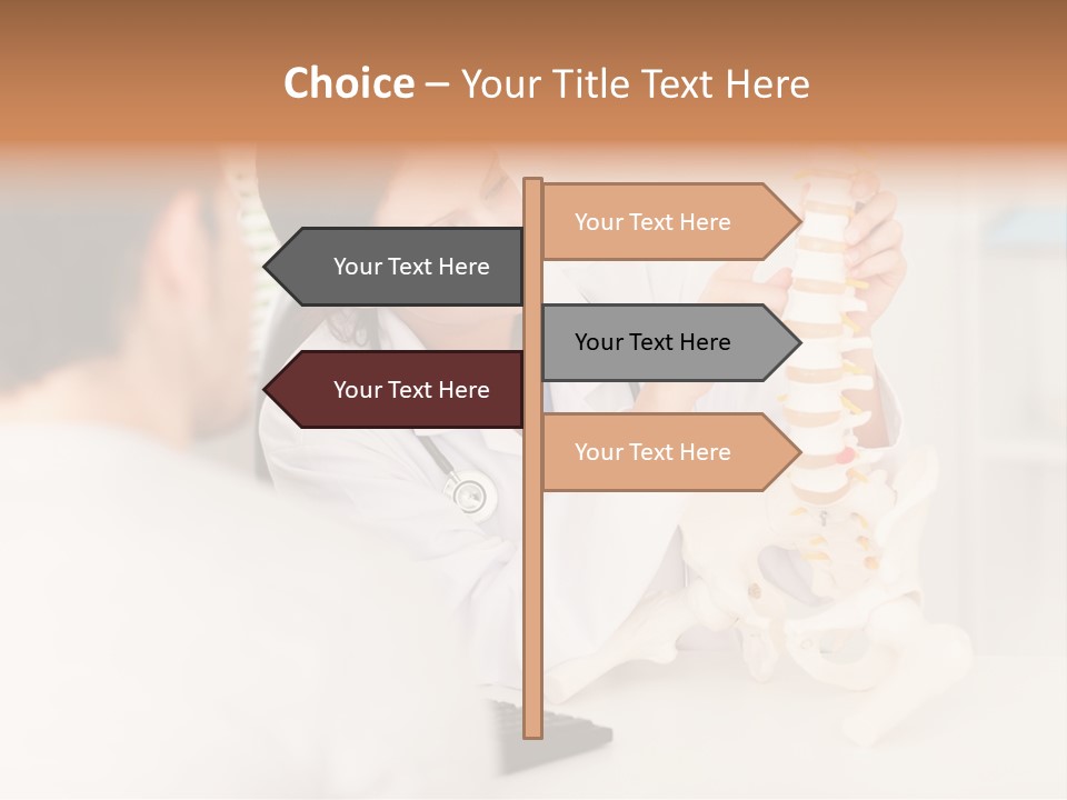 Talking Communication Chiropractic PowerPoint Template