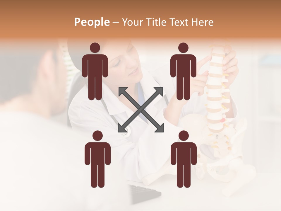 Talking Communication Chiropractic PowerPoint Template
