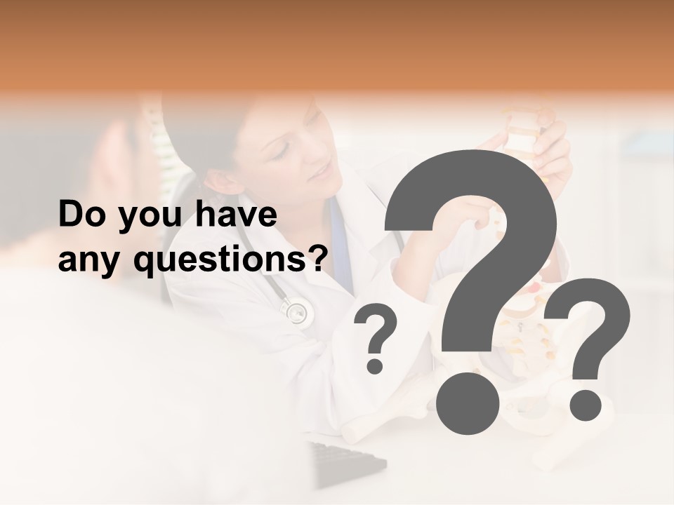 Talking Communication Chiropractic PowerPoint Template