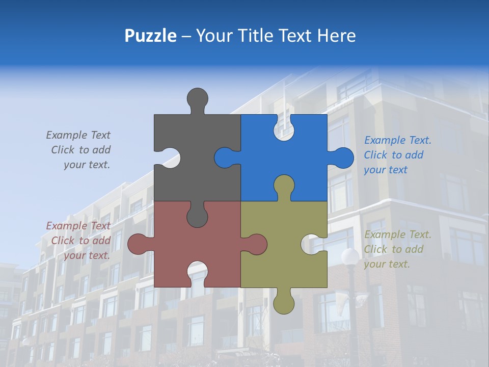 Tilt Appartment Home PowerPoint Template