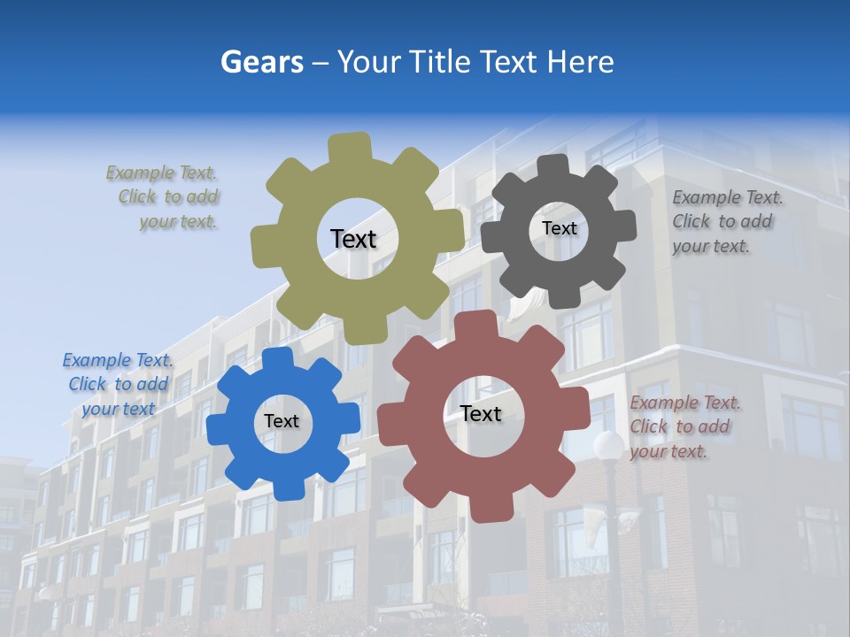 Tilt Appartment Home PowerPoint Template