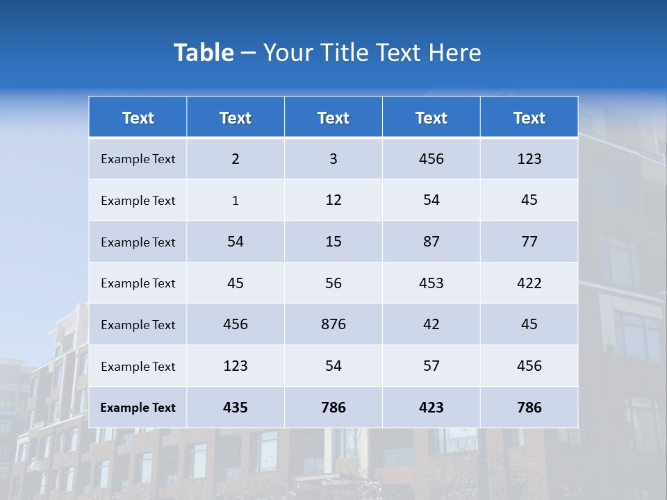 Tilt Appartment Home PowerPoint Template