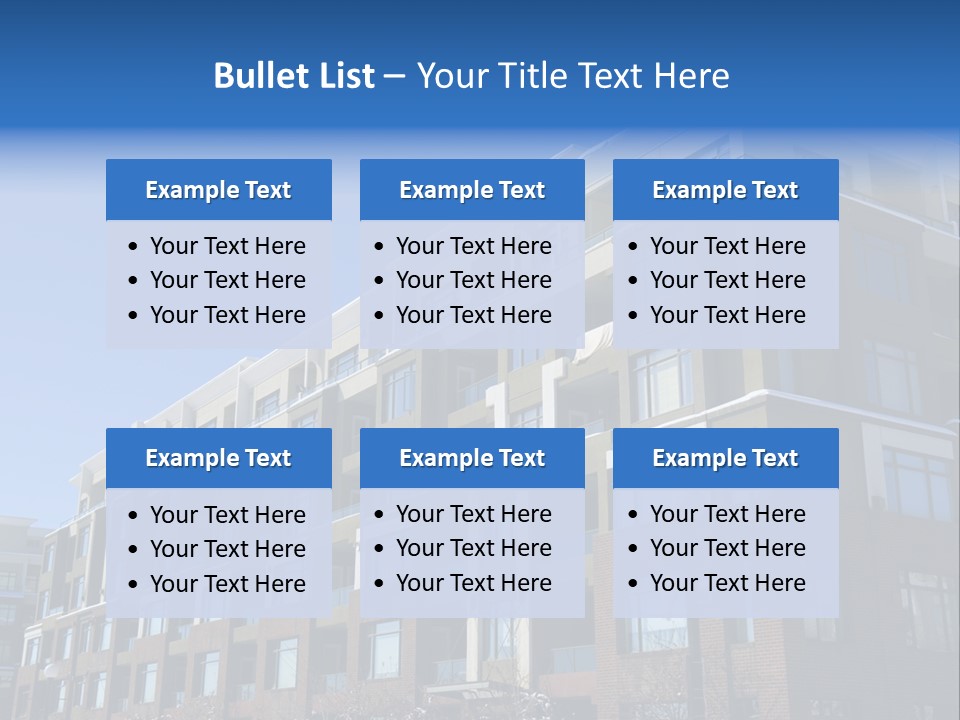 Tilt Appartment Home PowerPoint Template