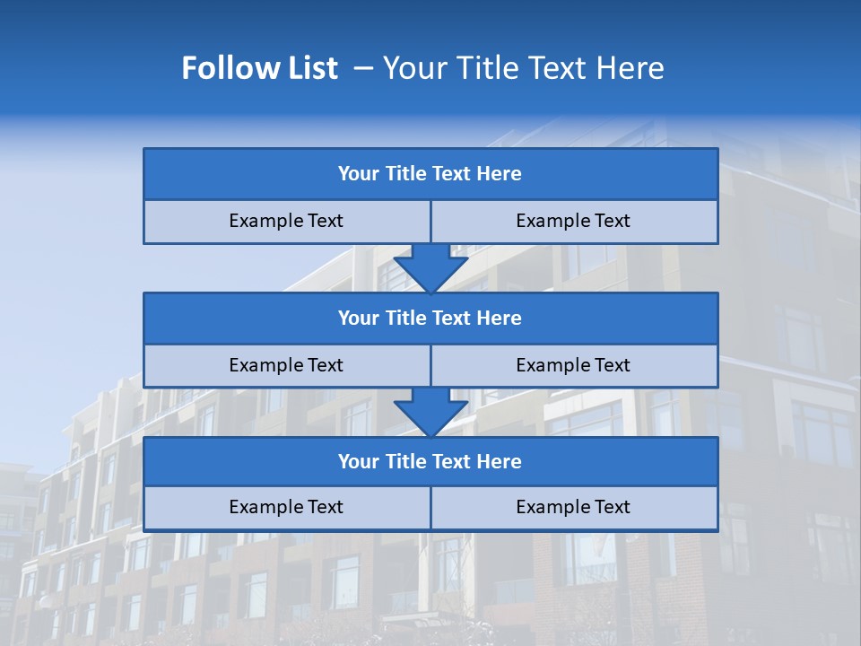Tilt Appartment Home PowerPoint Template