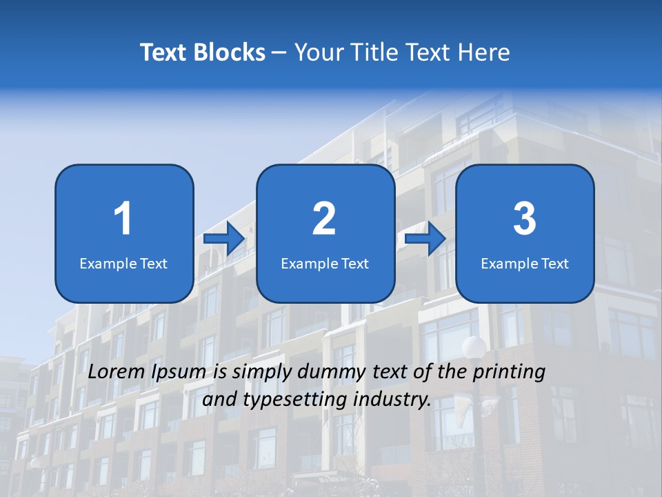 Tilt Appartment Home PowerPoint Template