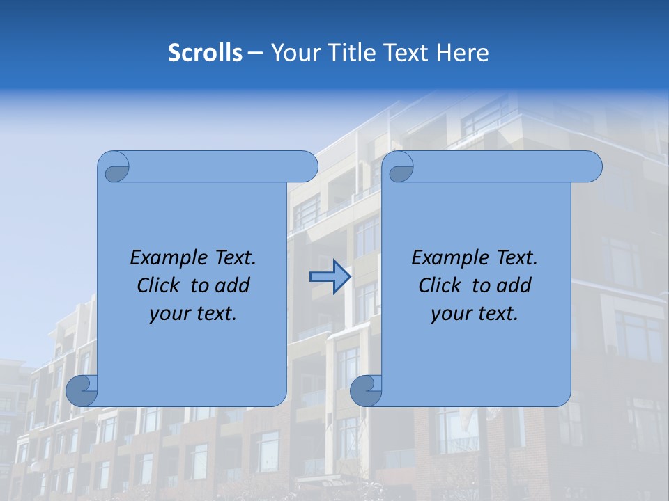 Tilt Appartment Home PowerPoint Template