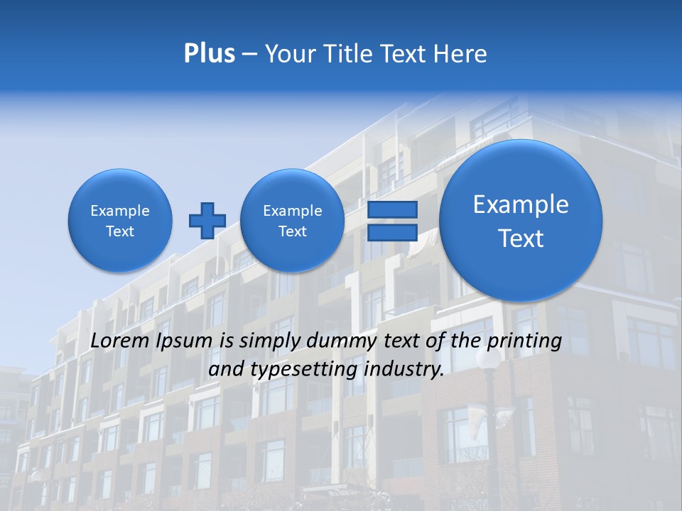 Tilt Appartment Home PowerPoint Template