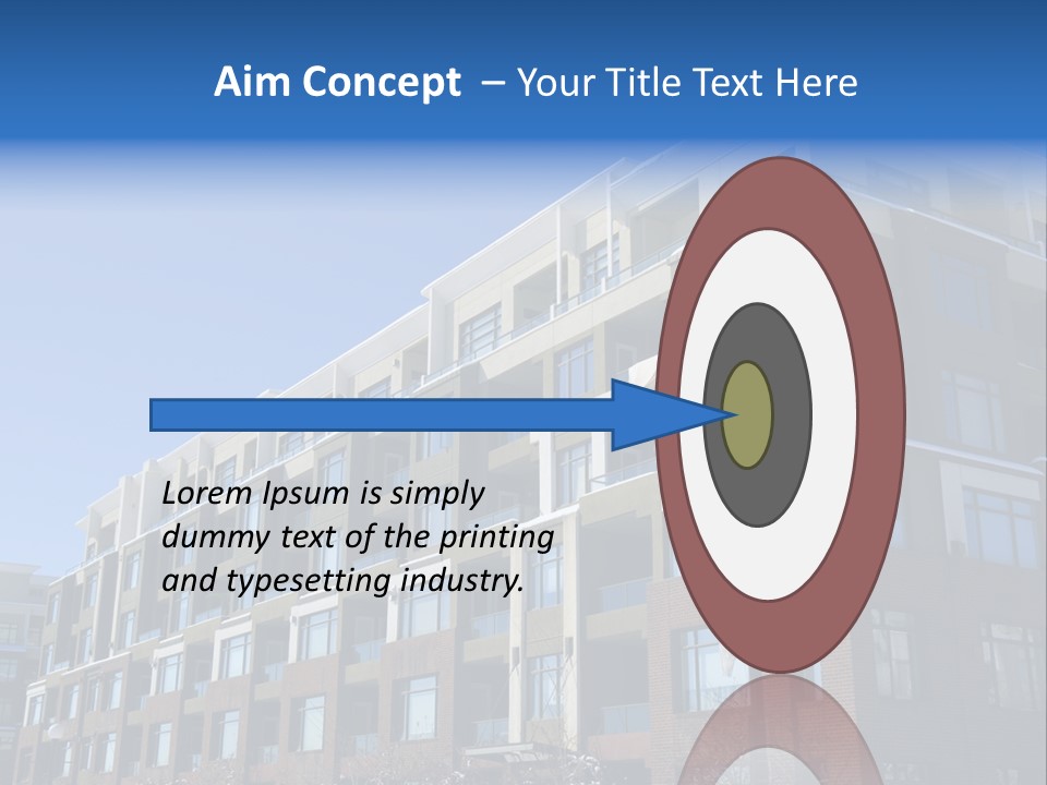 Tilt Appartment Home PowerPoint Template