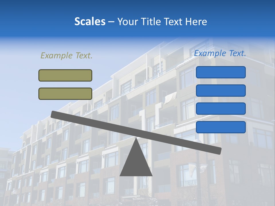 Tilt Appartment Home PowerPoint Template