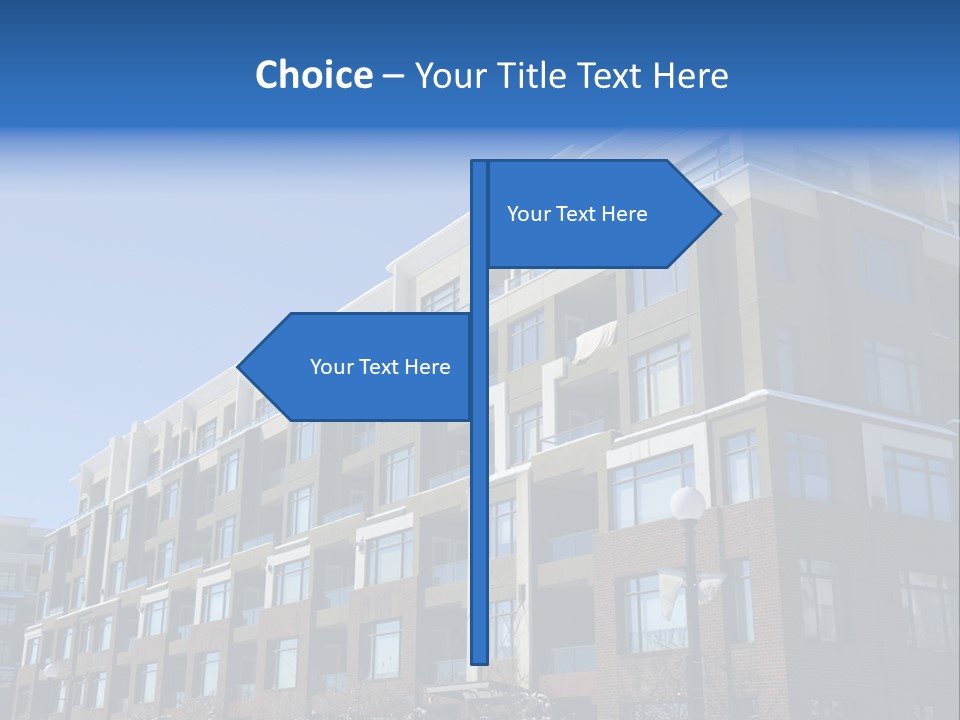 Tilt Appartment Home PowerPoint Template