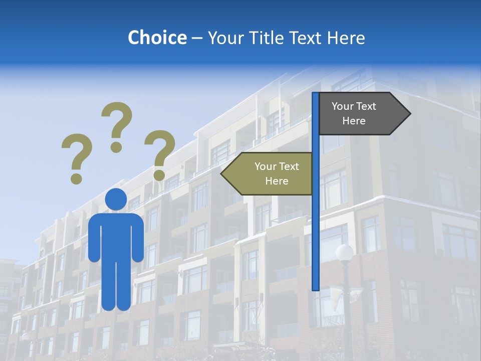 Tilt Appartment Home PowerPoint Template