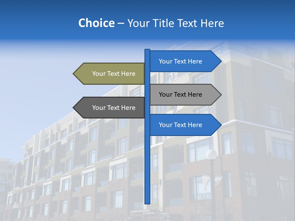 Tilt Appartment Home PowerPoint Template