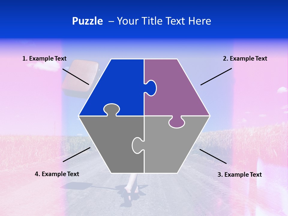 Outdoor Keep Yield PowerPoint Template
