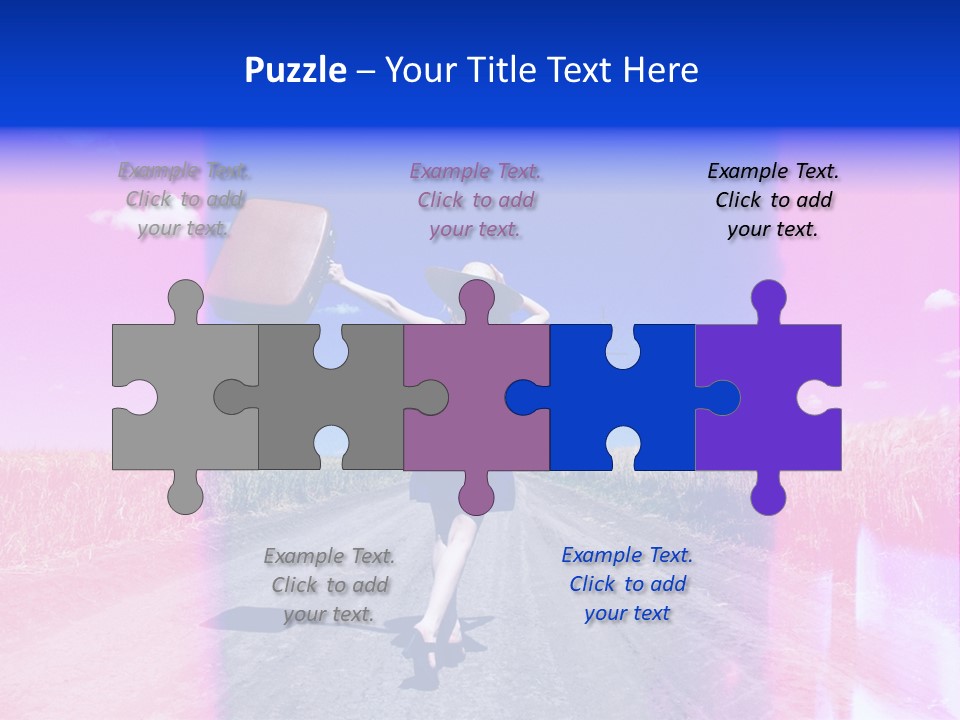 Outdoor Keep Yield PowerPoint Template