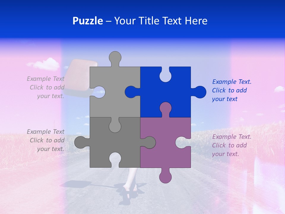 Outdoor Keep Yield PowerPoint Template