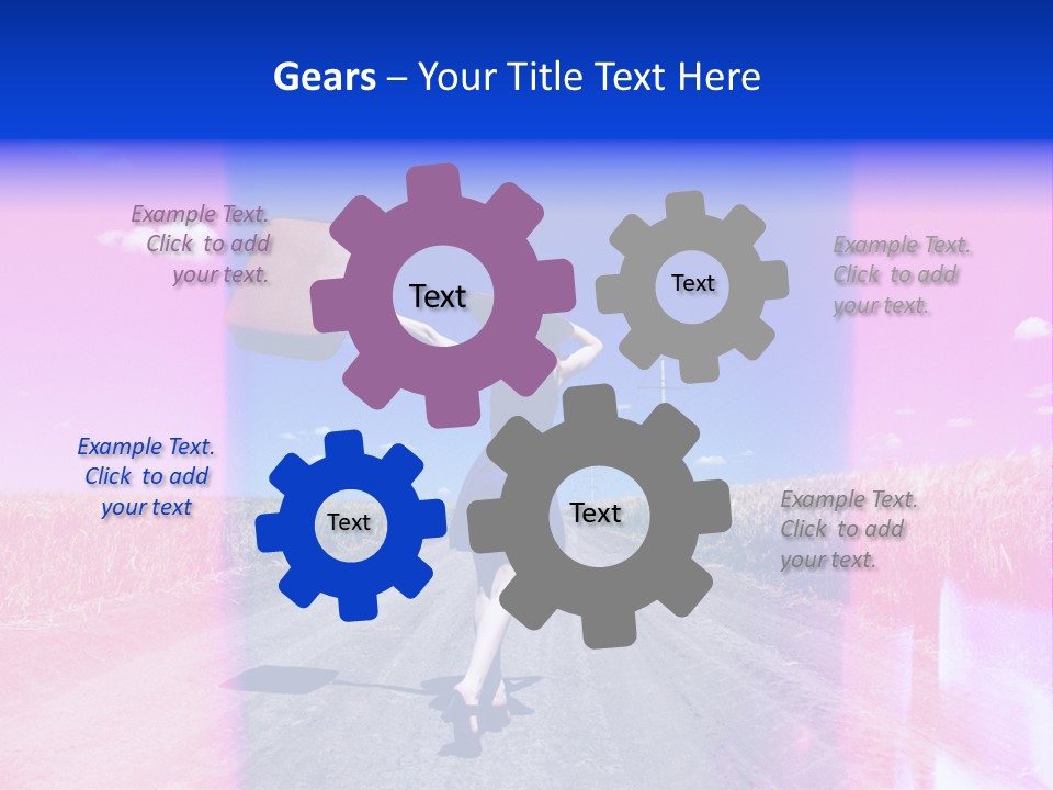 Outdoor Keep Yield PowerPoint Template