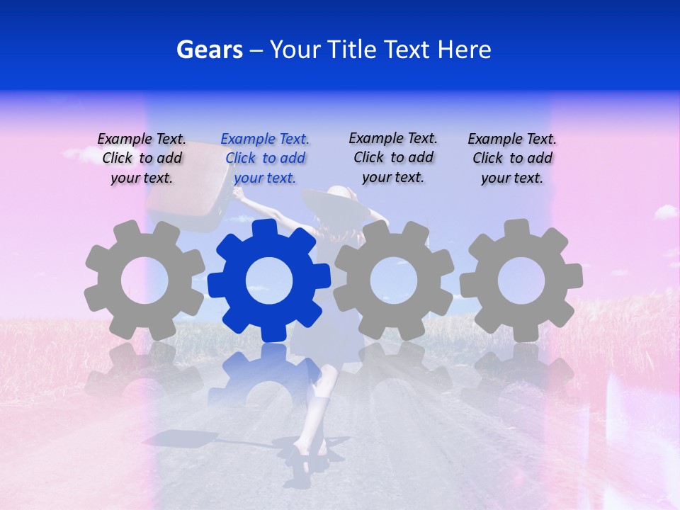 Outdoor Keep Yield PowerPoint Template