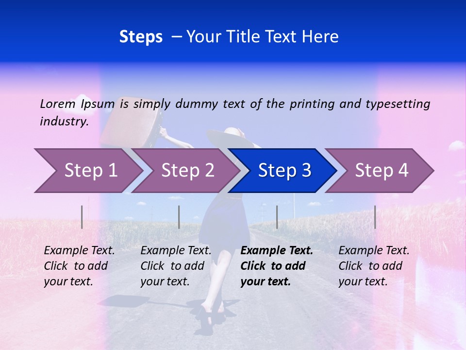Outdoor Keep Yield PowerPoint Template