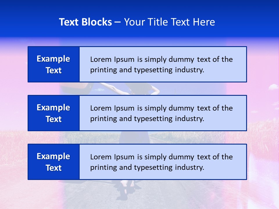 Outdoor Keep Yield PowerPoint Template