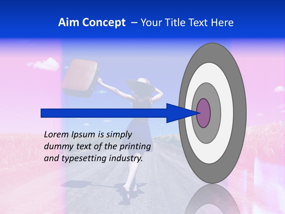 Outdoor Keep Yield PowerPoint Template