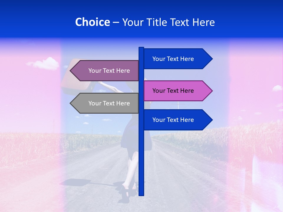 Outdoor Keep Yield PowerPoint Template