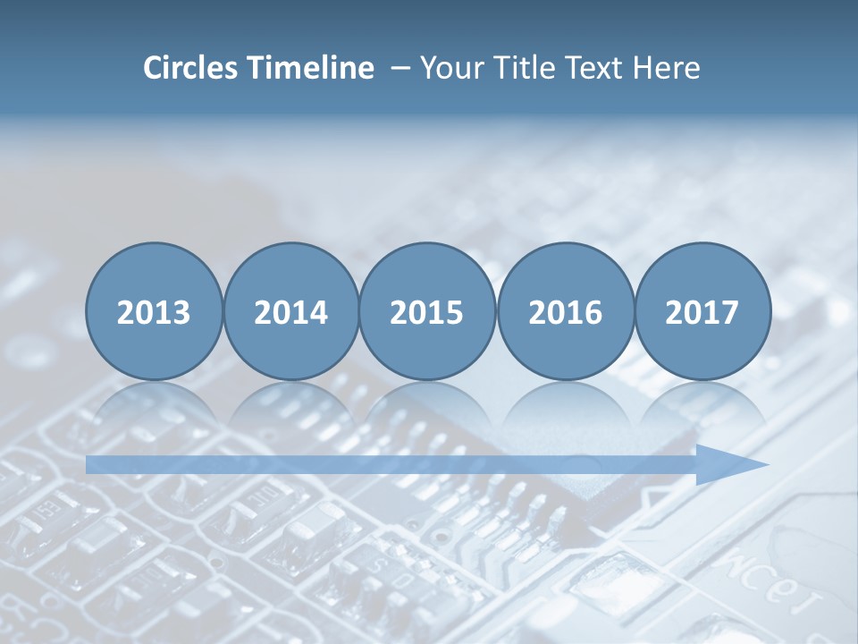 A Close Up Of A Computer Chip With The Words Name Of Presentation On It PowerPoint Template