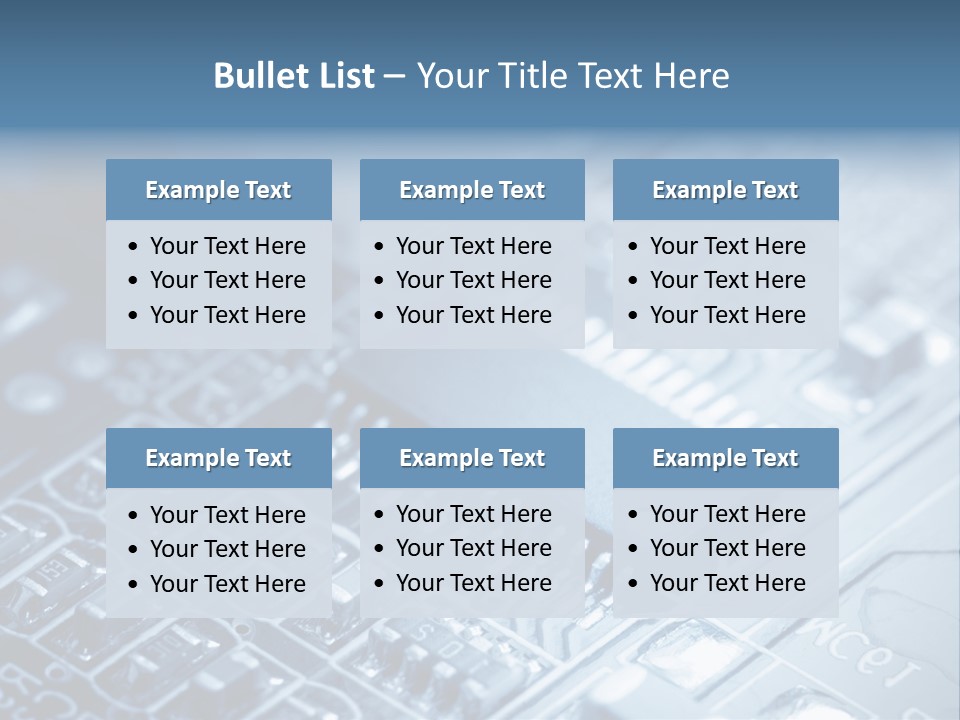 A Close Up Of A Computer Chip With The Words Name Of Presentation On It PowerPoint Template