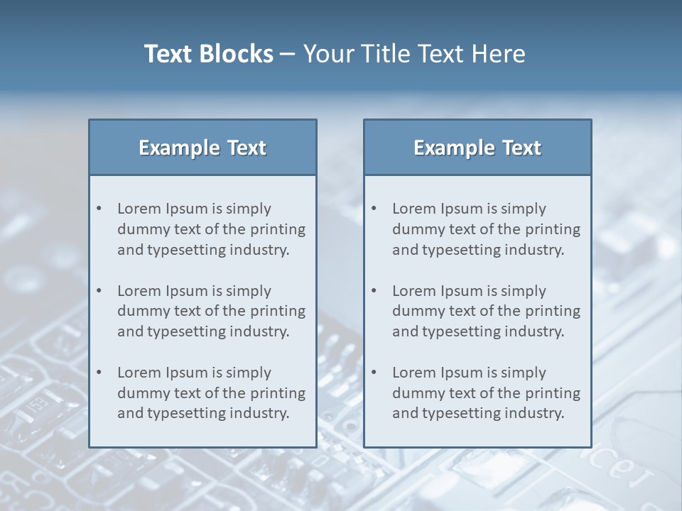 A Close Up Of A Computer Chip With The Words Name Of Presentation On It PowerPoint Template