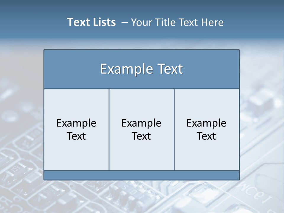 A Close Up Of A Computer Chip With The Words Name Of Presentation On It PowerPoint Template