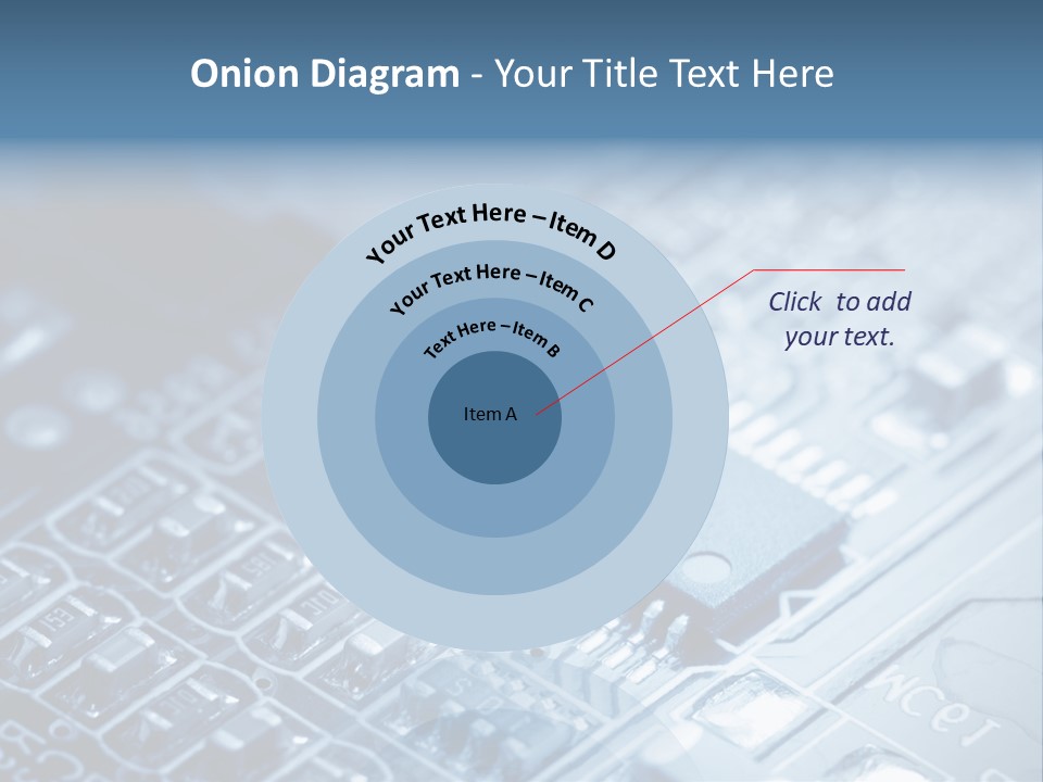A Close Up Of A Computer Chip With The Words Name Of Presentation On It PowerPoint Template