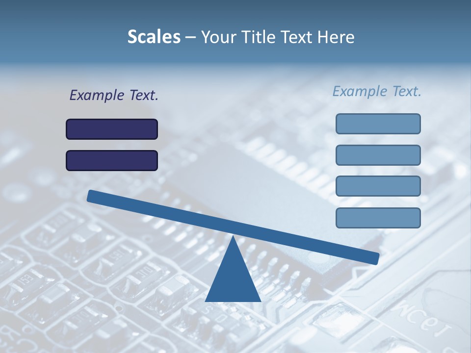 A Close Up Of A Computer Chip With The Words Name Of Presentation On It PowerPoint Template