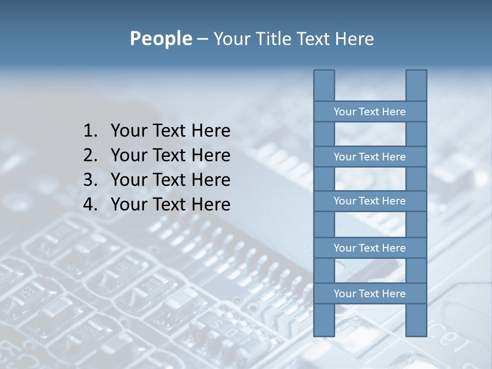 A Close Up Of A Computer Chip With The Words Name Of Presentation On It PowerPoint Template