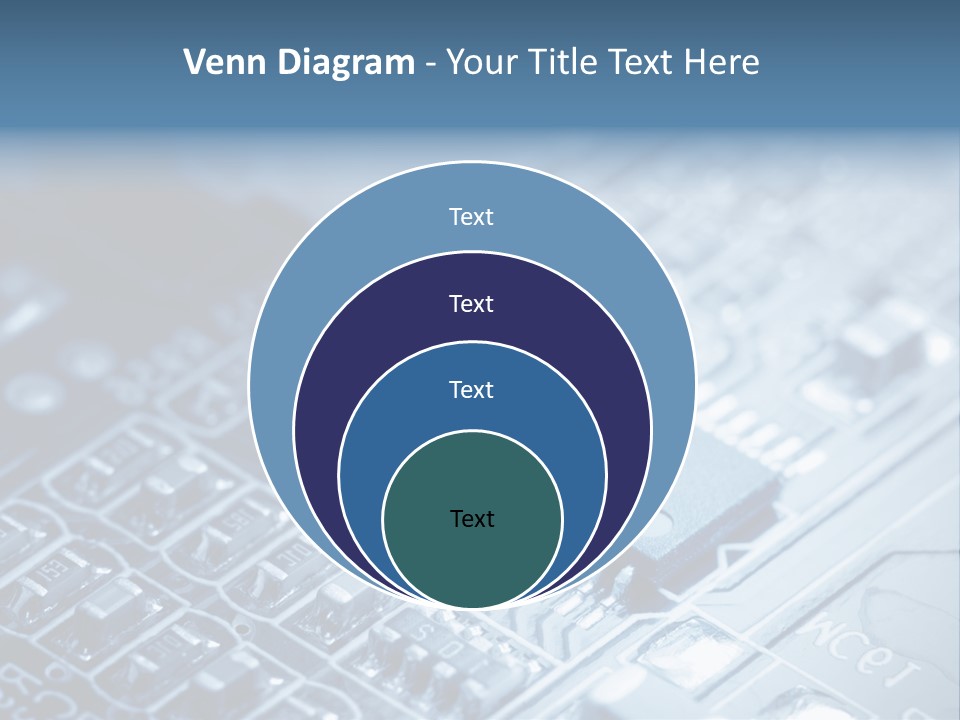 A Close Up Of A Computer Chip With The Words Name Of Presentation On It PowerPoint Template